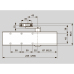 Дверной доводчик DORMA TS 83 EN3-6 BC+DC  (корпус доводчика, без рычага)